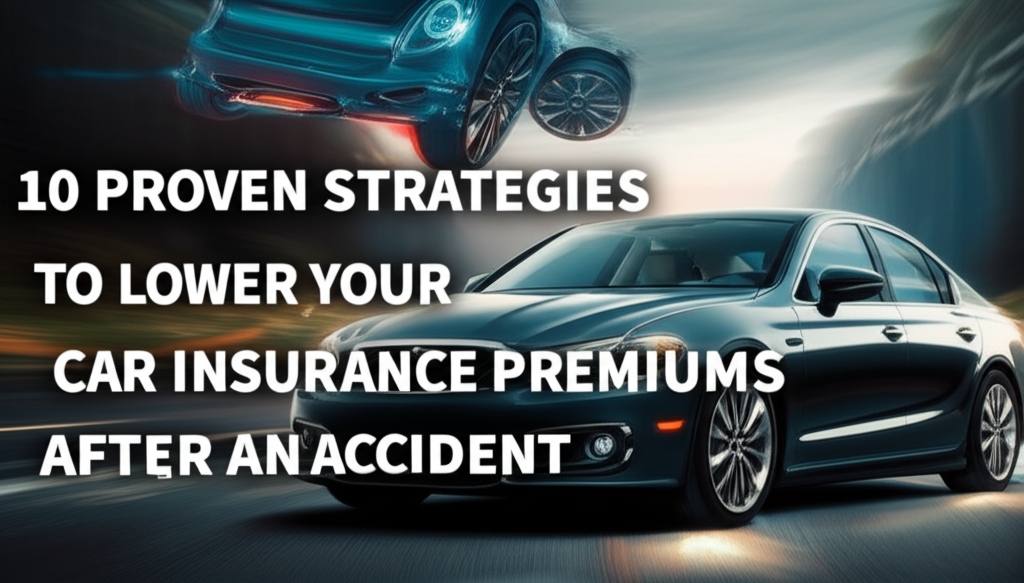 10 Proven Strategies to Lower Your Car Insurance Premiums After an Accident